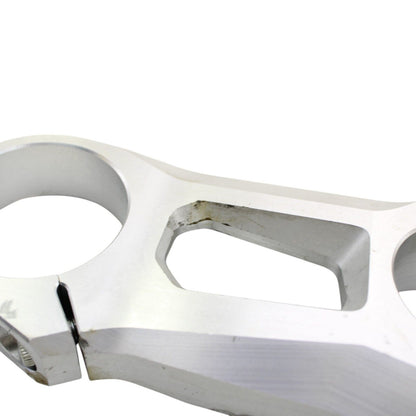 2018 - 2024 DUCATI PANIGALE V4 V4S TRIPLE TREE CLAMP TOP SILVER STEERING STEM