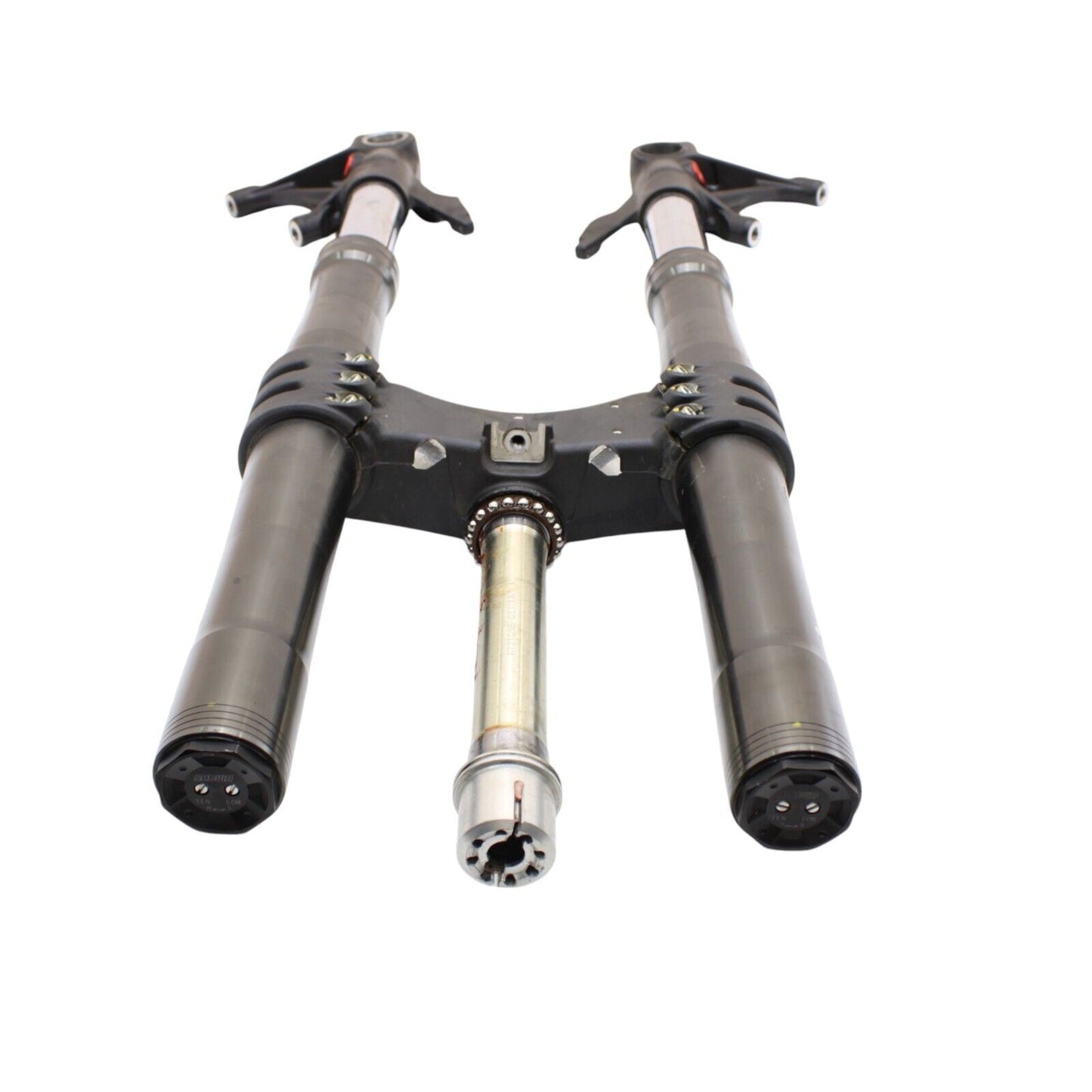 2018 - 2024 DUCATI PANIGALE V4 FORKS SHOCK FRONT SUSPENSION SET SILVER STOCK