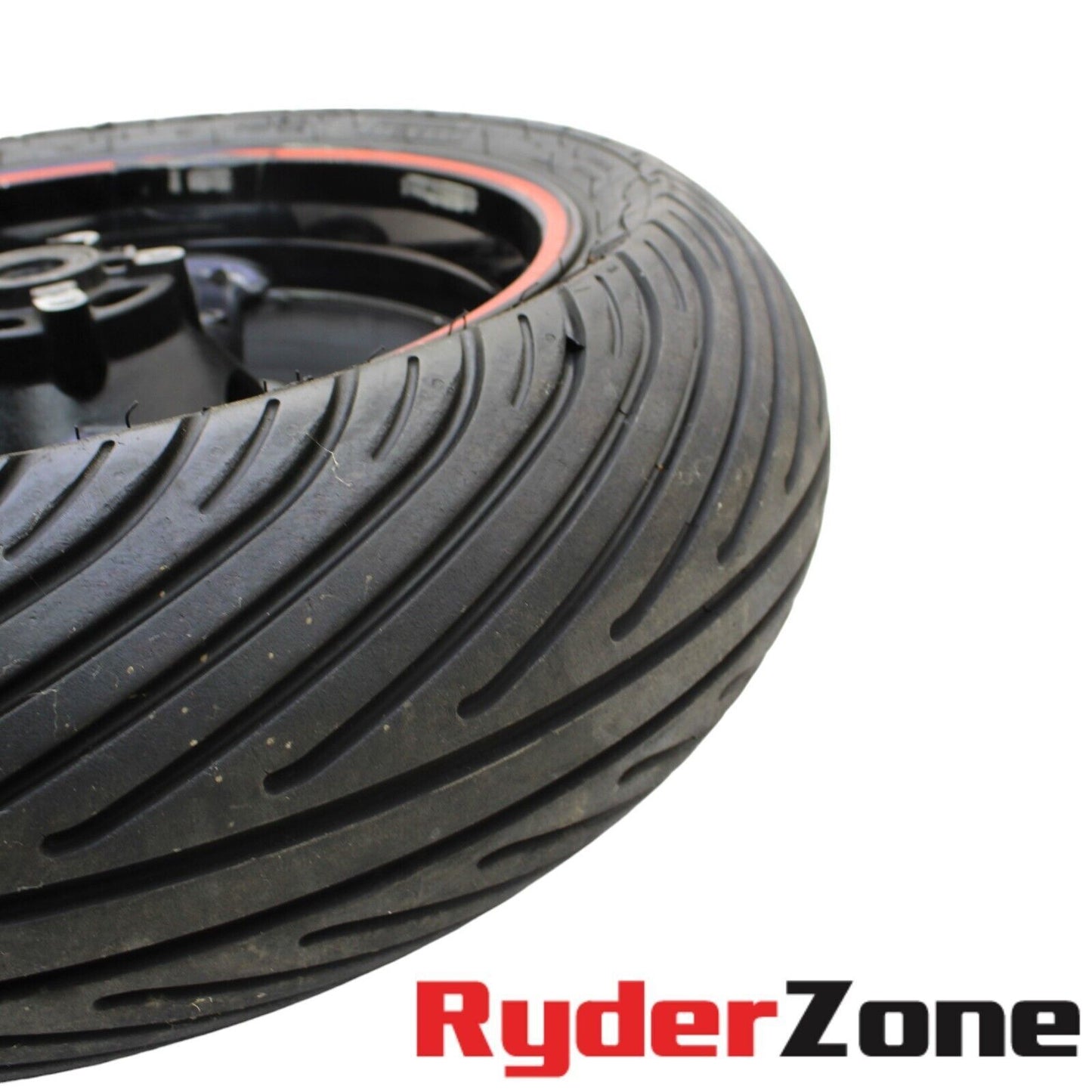 2011 - 2022 SUZUKI GSXR600 GSXR750 REAR WHEEL RIM STRAIGHT DUNLOP RAIN TIRES