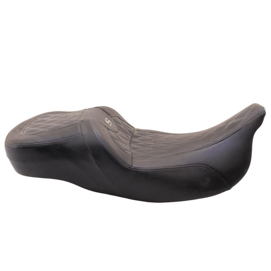 2017 - 2023 Harley Davidson Street Glide ROADSOFA SEAT CUSHION DRIVER BLACK