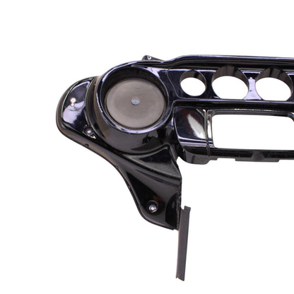 2017 - 2023 Harley Davidson Street Glide Dash Panel Black Front Fairing SPEAKERS