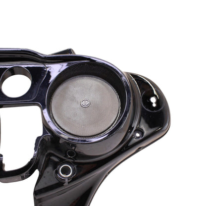 2017 - 2023 Harley Davidson Street Glide Dash Panel Black Front Fairing SPEAKERS