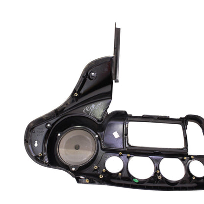 2017 - 2023 Harley Davidson Street Glide Dash Panel Black Front Fairing SPEAKERS