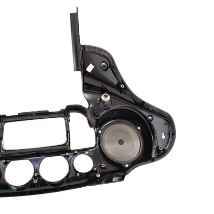 2017 - 2023 Harley Davidson Street Glide Dash Panel Black Front Fairing SPEAKERS