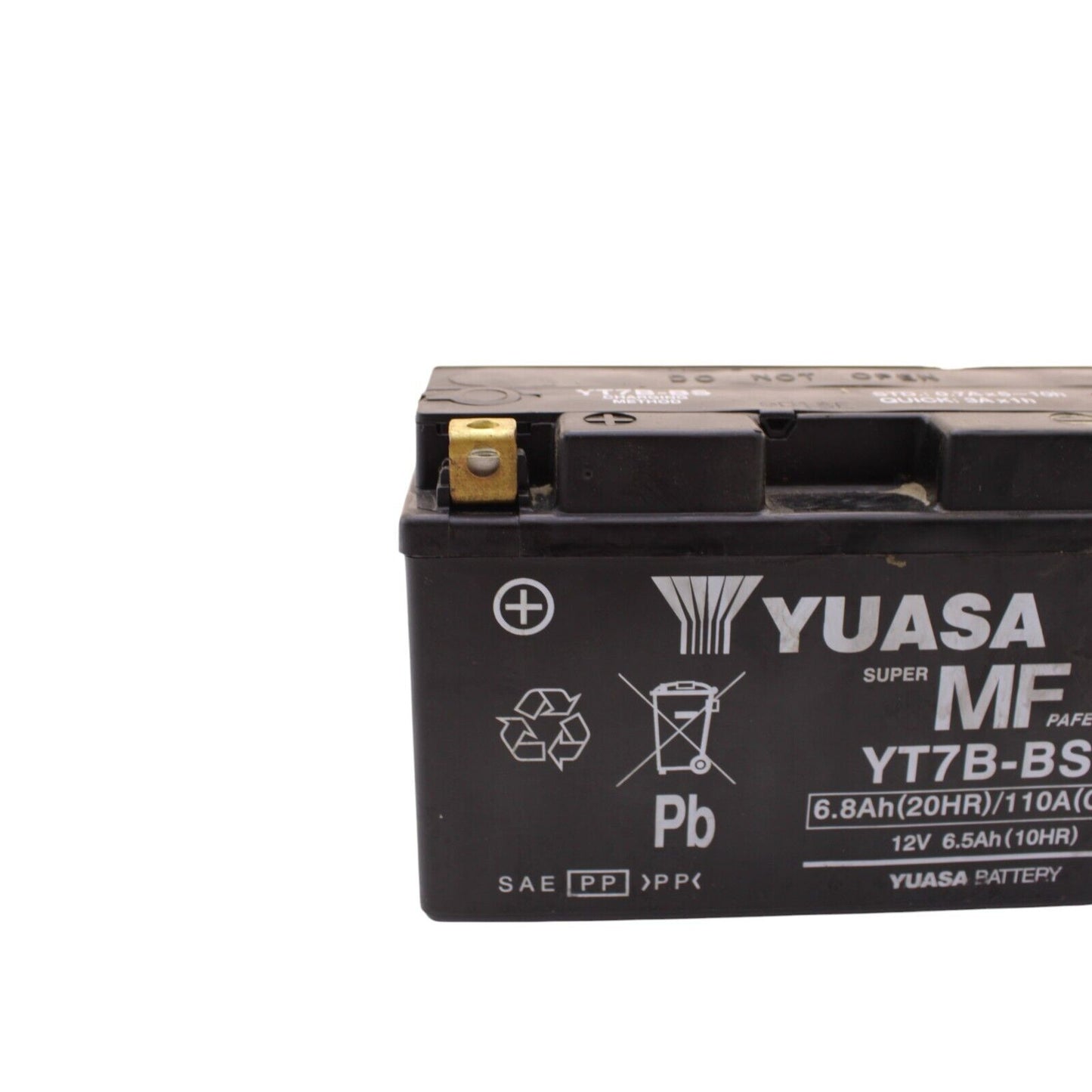 2006 - 2008 TRIUMPH DAYTONA 675 BATTERY YUASA MF YZ7B-BS