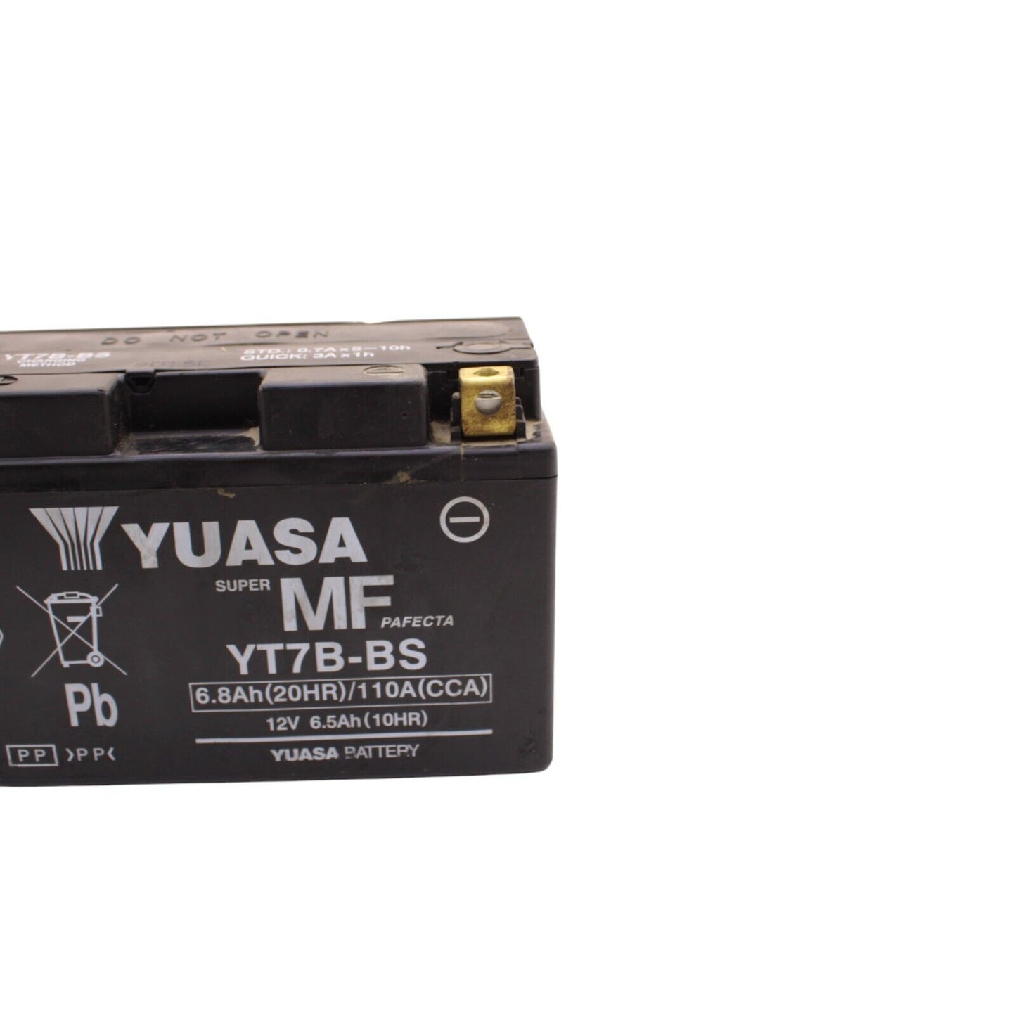 2006 - 2008 TRIUMPH DAYTONA 675 BATTERY YUASA MF YZ7B-BS