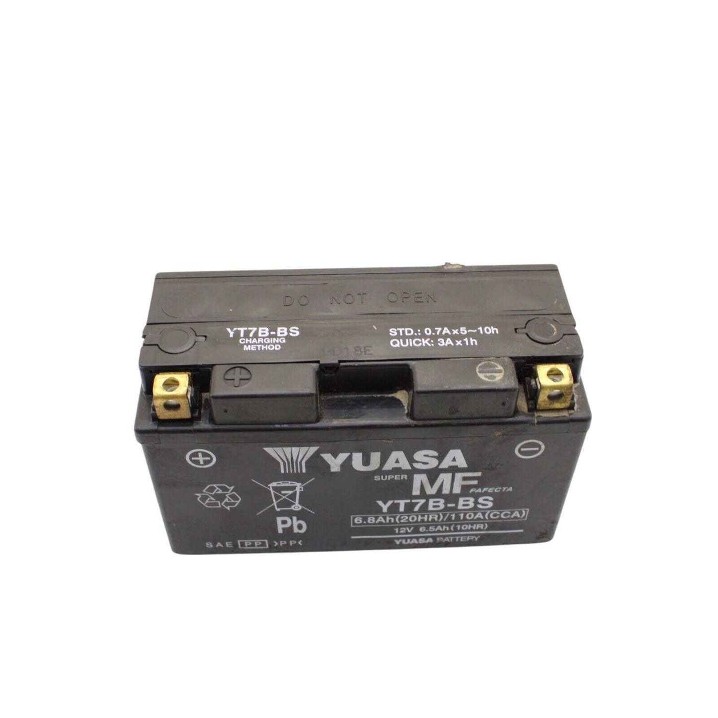 2006 - 2008 TRIUMPH DAYTONA 675 BATTERY YUASA MF YZ7B-BS