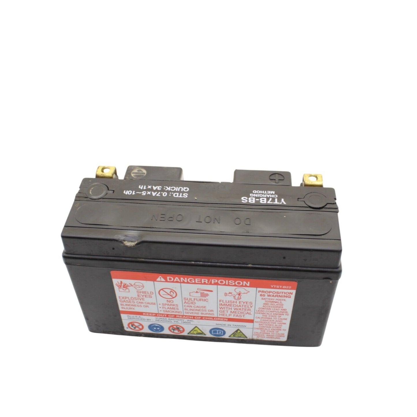 2006 - 2008 TRIUMPH DAYTONA 675 BATTERY YUASA MF YZ7B-BS