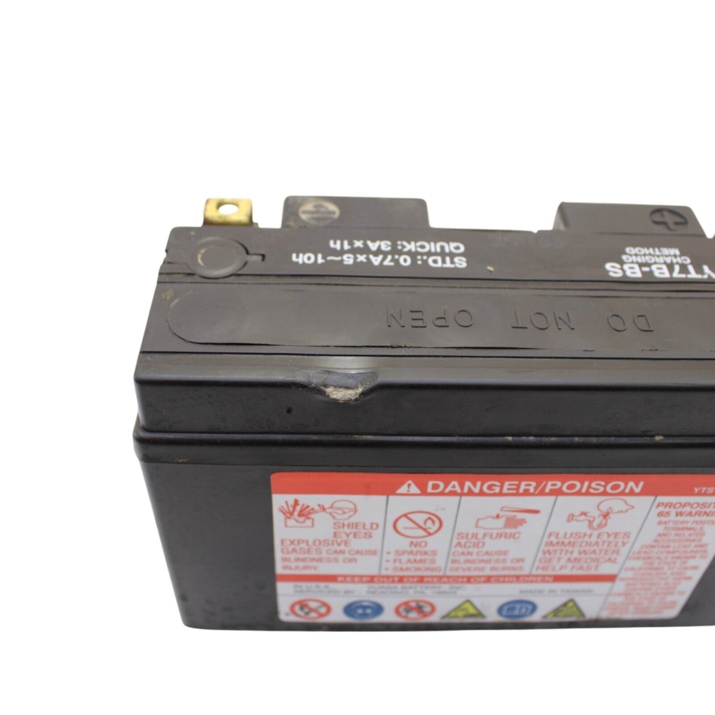 2006 - 2008 TRIUMPH DAYTONA 675 BATTERY YUASA MF YZ7B-BS