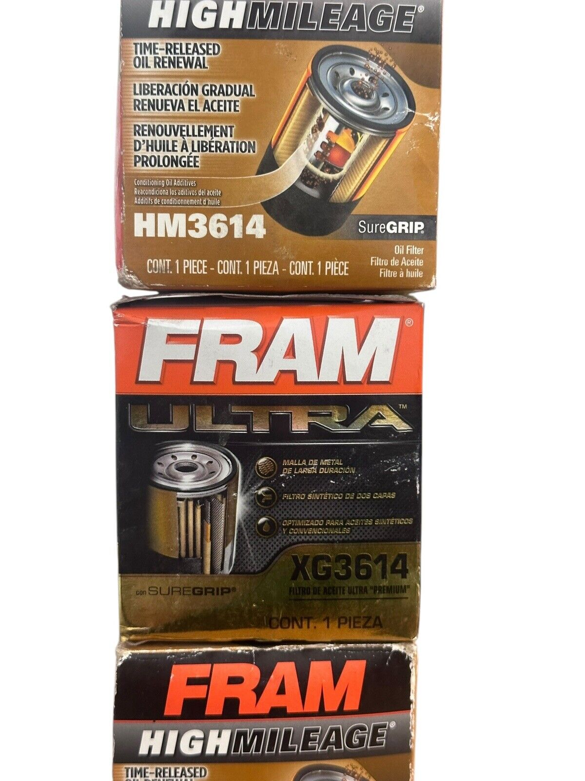 Engine Oil Filter-FRAM High Mileage HM3614