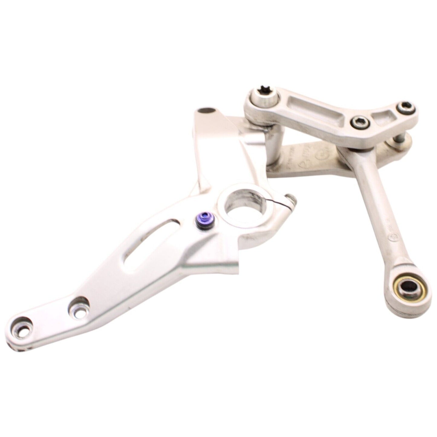 2016 - 2019 DUCATI PANIGALE 959 Rear Shock Linkage Dogbone Collar silver stock