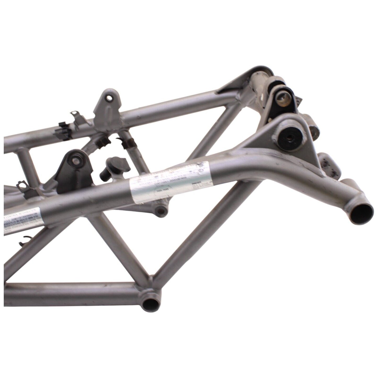 2013 -2015 DUCATI HYPERMOTARD FRAME SILVER TUBE CHASSIS STRAIGHT