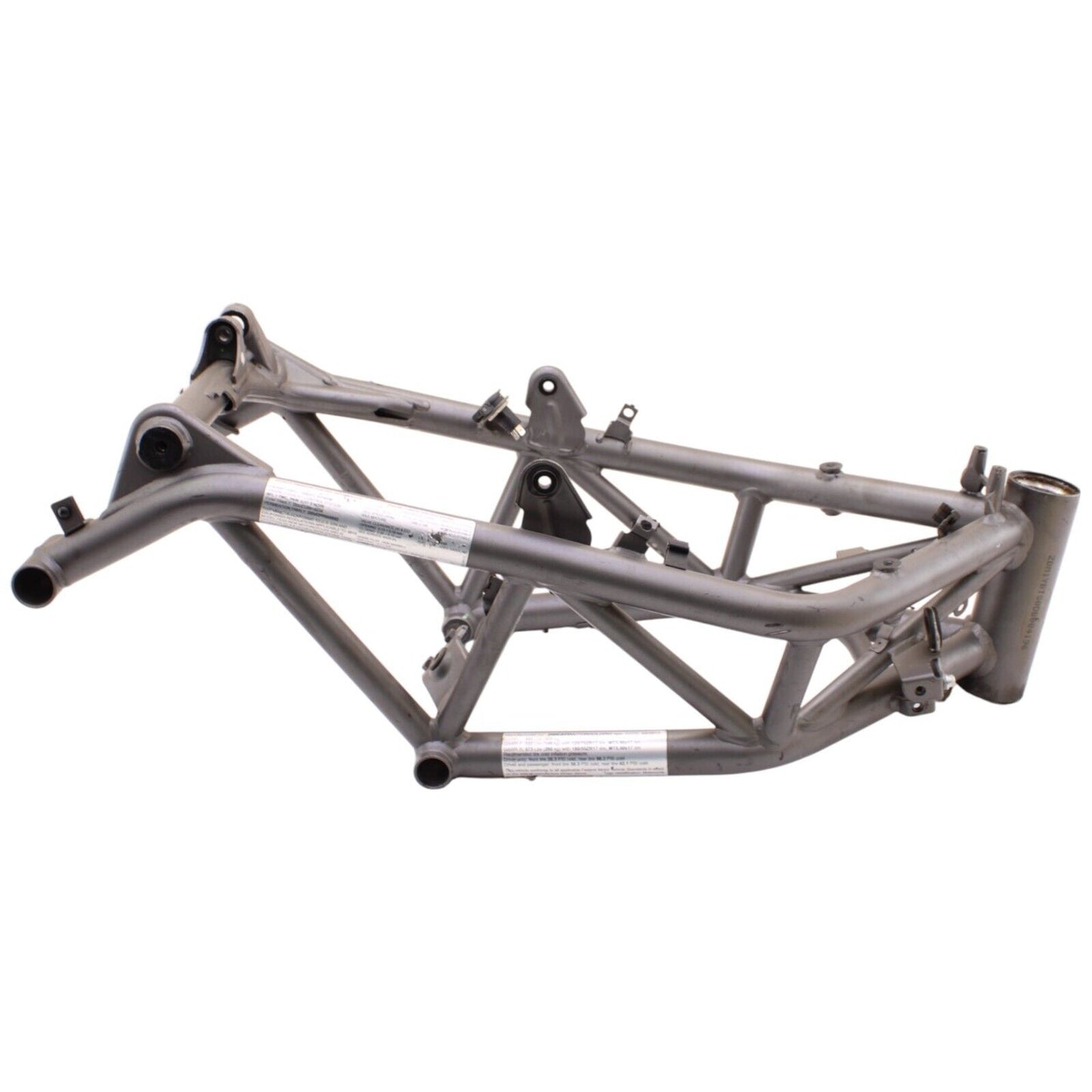 2013 -2015 DUCATI HYPERMOTARD FRAME SILVER TUBE CHASSIS STRAIGHT