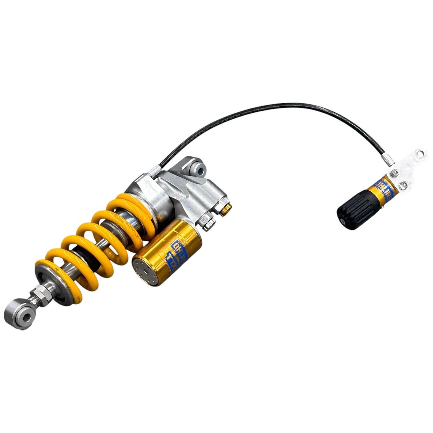 2016 - 2019 KAWASAKI NINJA ZX10R OHLINS REAR SHOCK YELLOW SPRING RESERVOIR