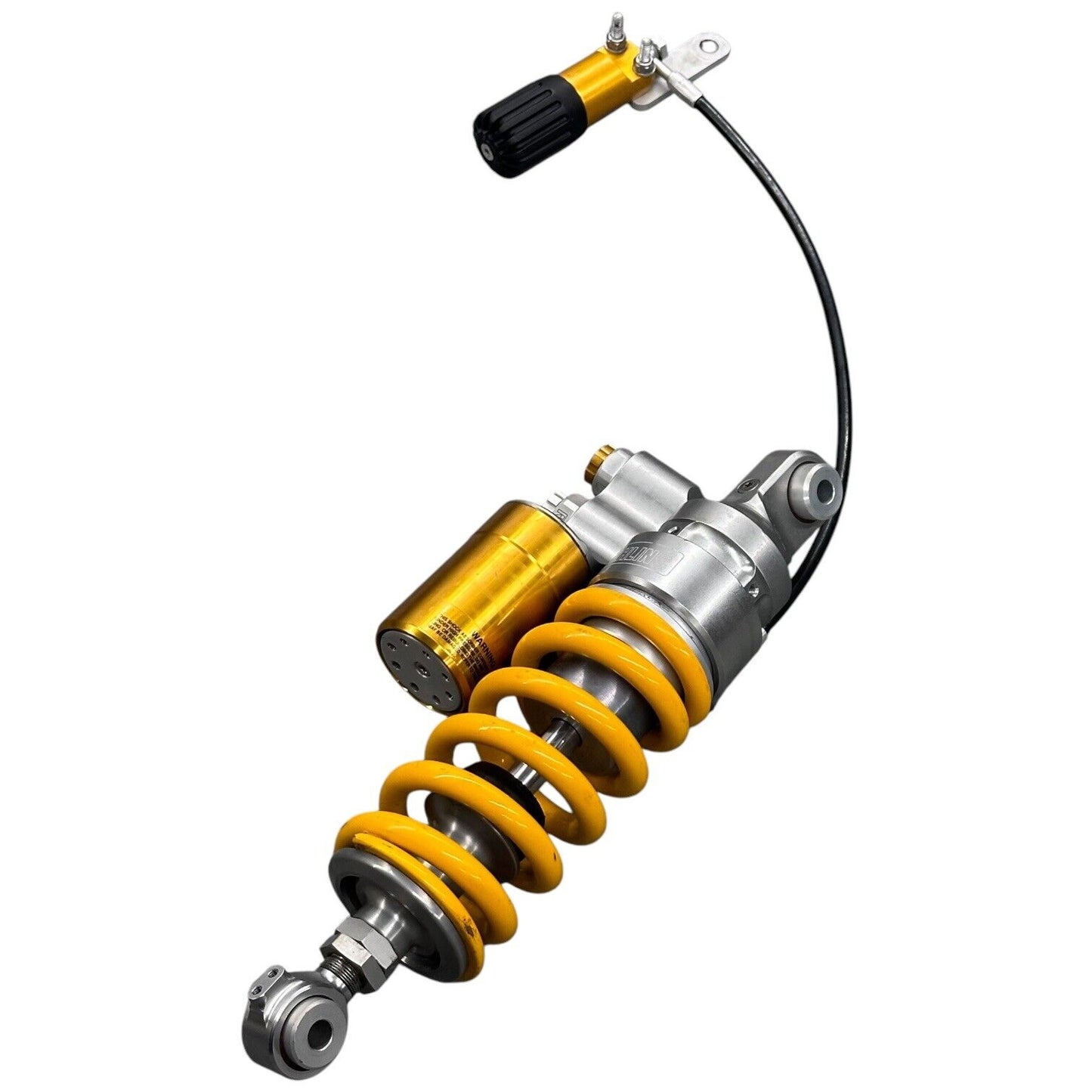 2016 - 2019 KAWASAKI NINJA ZX10R OHLINS REAR SHOCK YELLOW SPRING RESERVOIR