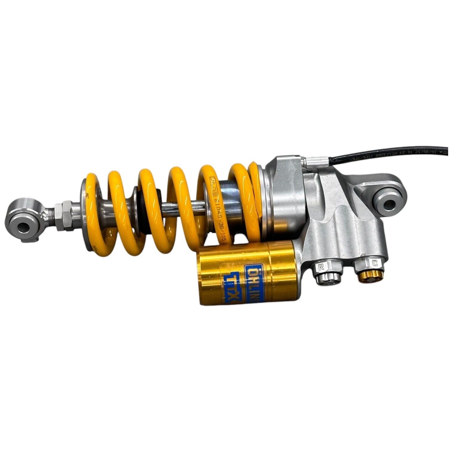 リシアンサス 2016 - 2019 KAWASAKI NINJA ZX10R OHLINS REAR SHOCK YELLOW SPRING