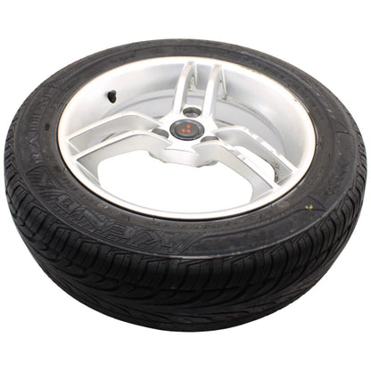 2008 - 2012 Can Am Spyder 990 FRONT WHEEL TIRE LEFT RIGHT STOCK SILVER