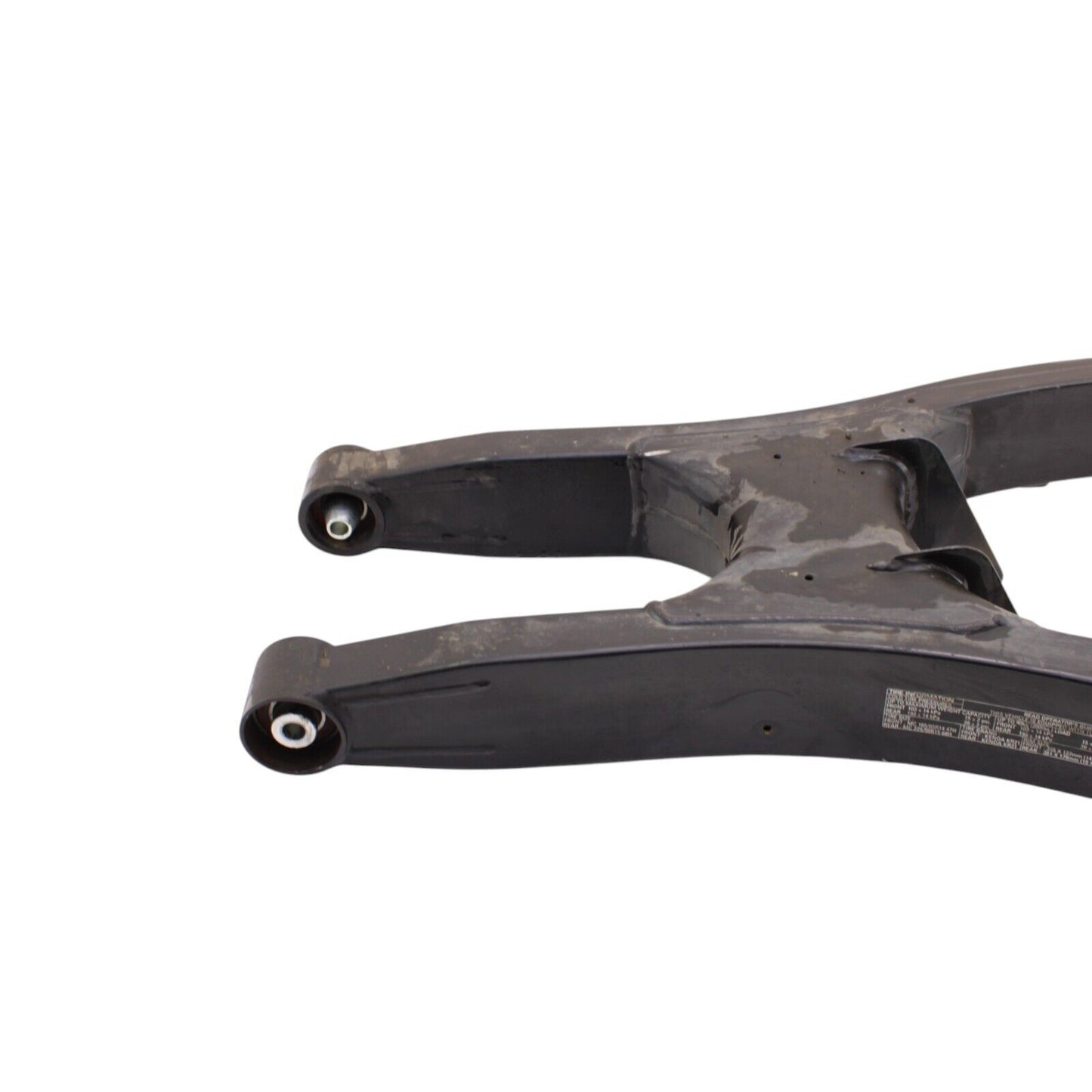 2008 - 2012 Can Am Spyder 990 Swingarm BLACK STRAIGHT REAR CHASSIS