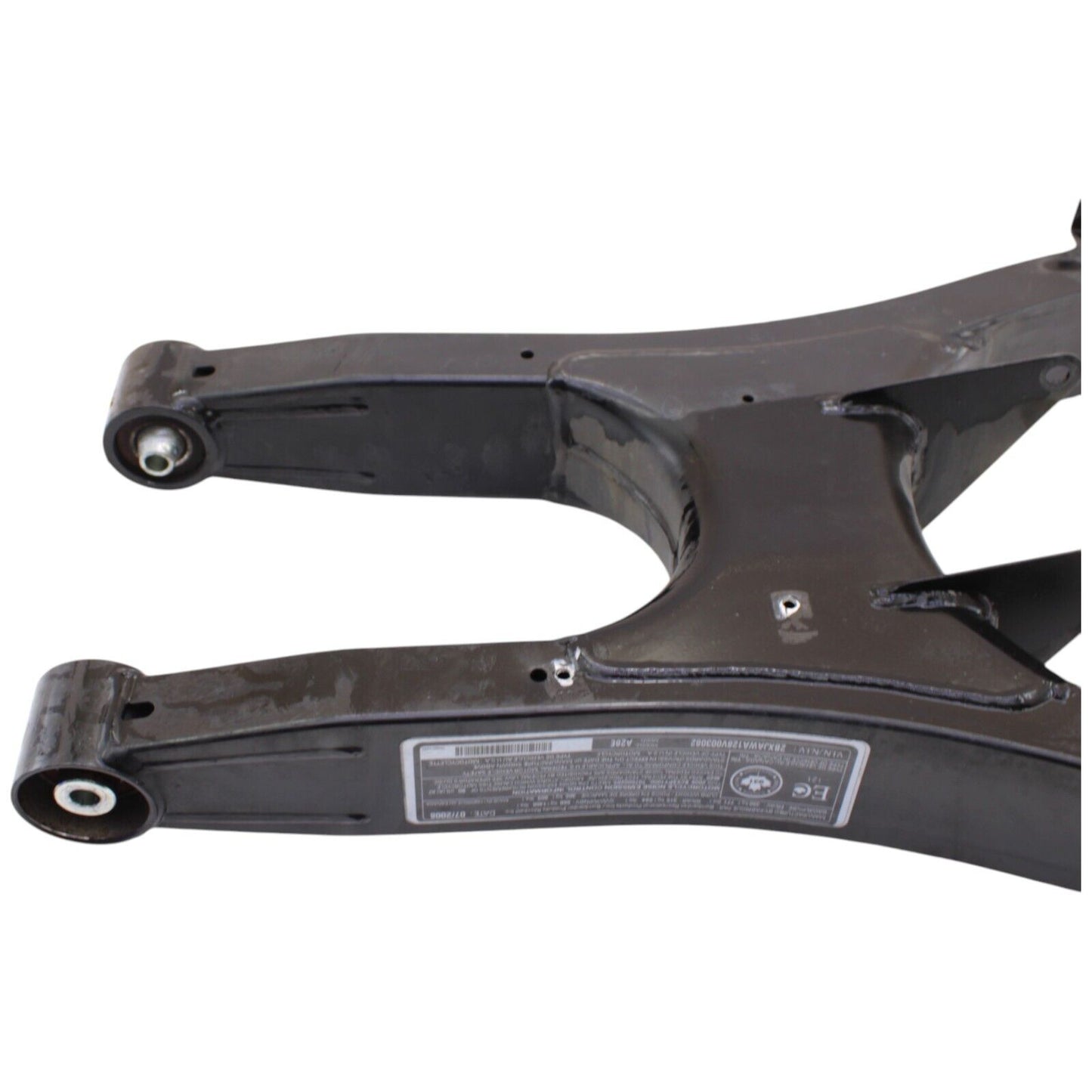 2008 - 2012 Can Am Spyder 990 Swingarm BLACK STRAIGHT REAR CHASSIS