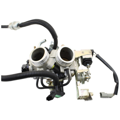 2008 - 2012 Can Am Spyder 990 THROTTLE BODY INJECTOR SET HOSES STOCK SILVER