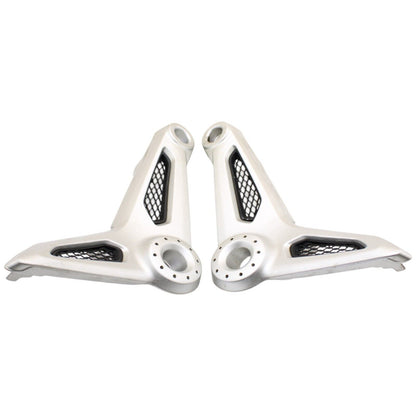 2017 - 2020 BMW R NINE T BRACKET SET Left Right Side Support Under Seat SILVER