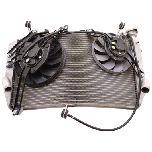 2020 - 2025 YAMAHA YZF R1 R1M R1S RADIATOR ENGINE MOTOR COOLER W/ COOLING FANS