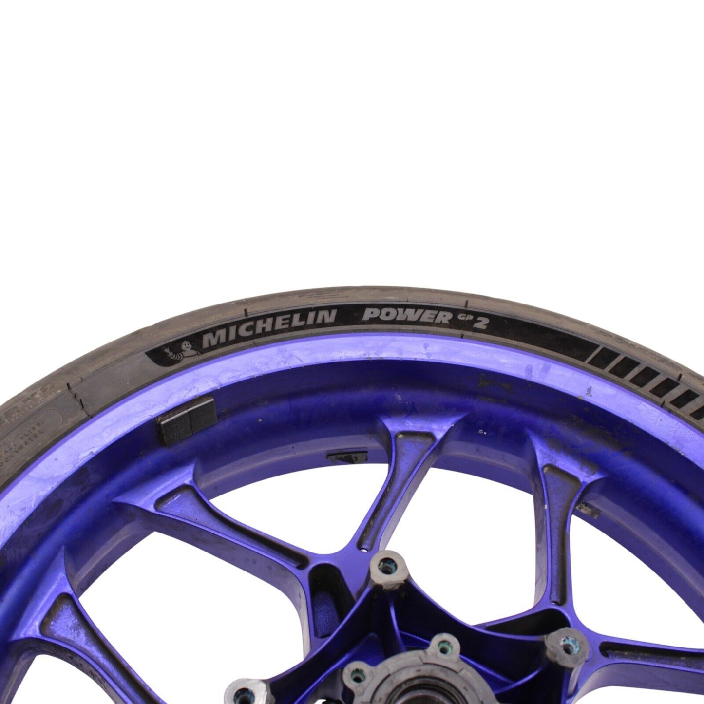 2015 - 2025 YAMAHA YZF R1 R1S R1M front wheel straight blue STOCK