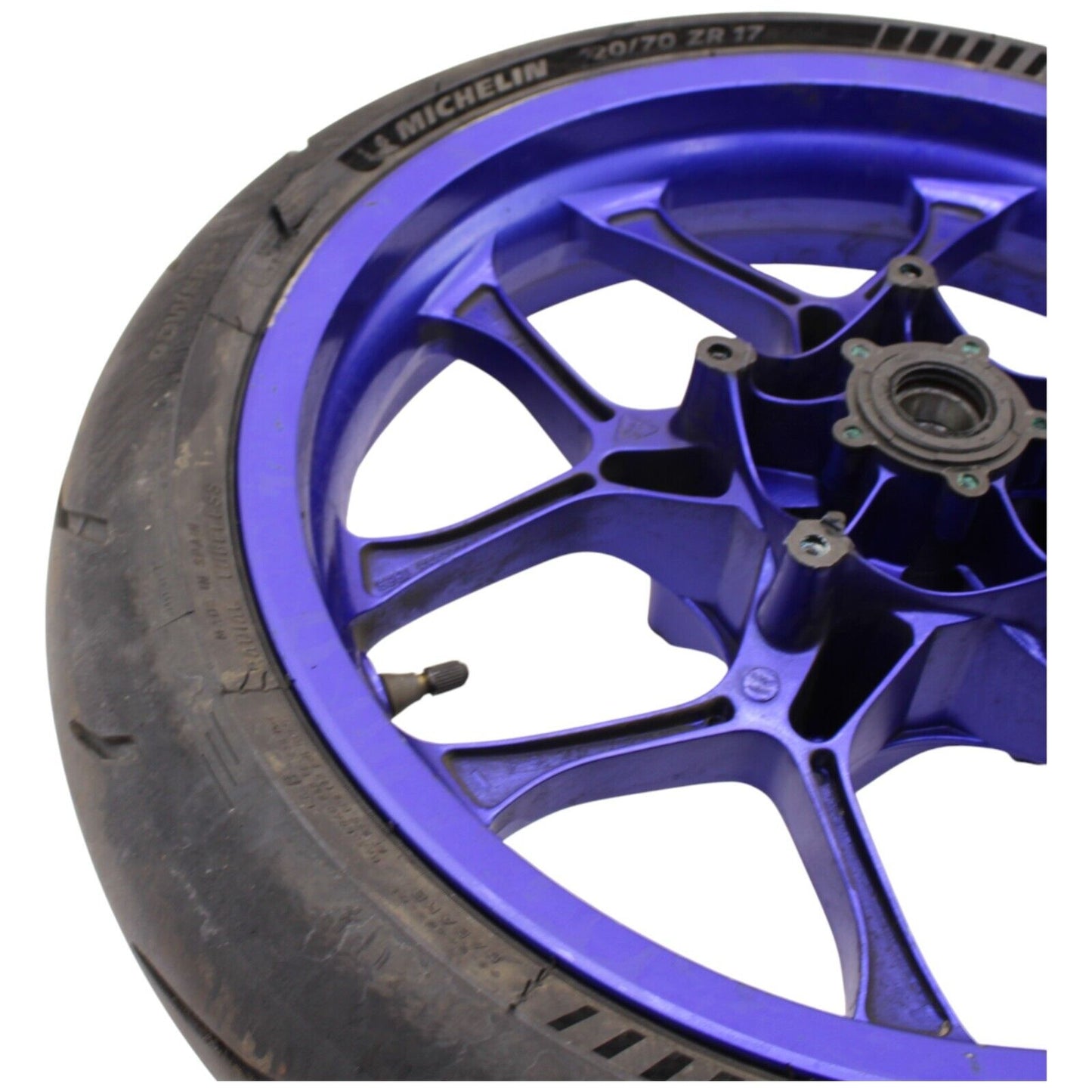 2015 - 2025 YAMAHA YZF R1 R1S R1M front wheel straight blue STOCK