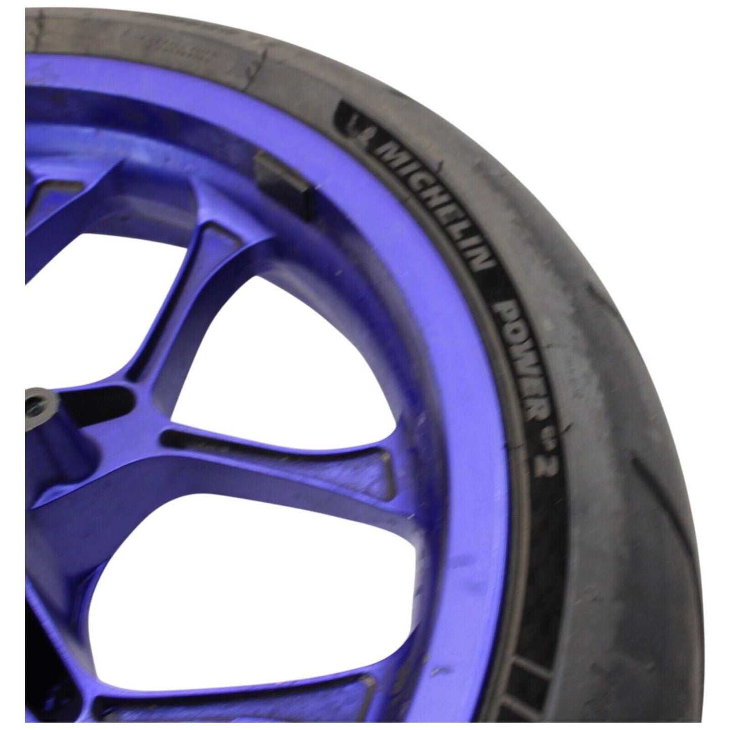 2015 - 2025 YAMAHA YZF R1 R1S R1M front wheel straight blue STOCK