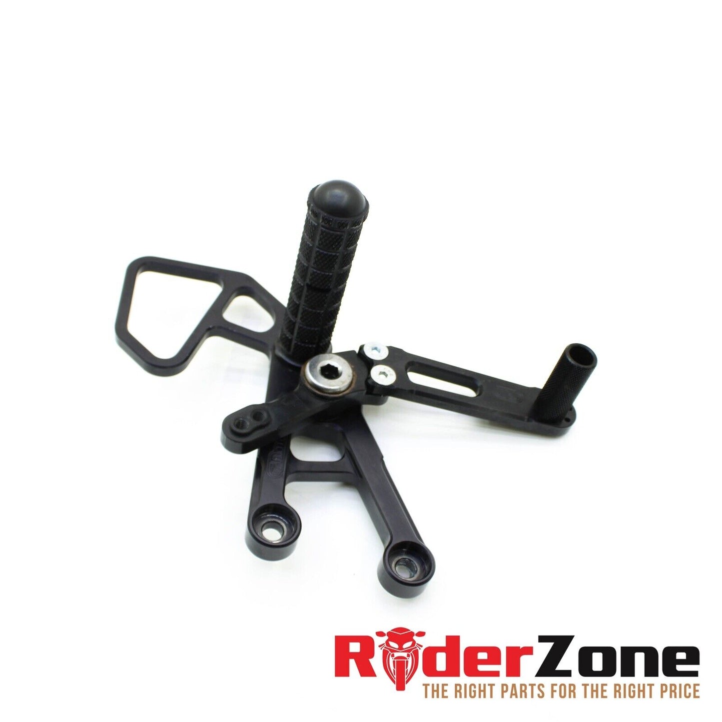 2008 - 2011 HONDA CBR1000RR CFMOTORSPORTS REARSETS BLACK RIGHT LEFT SIDE BOLTS