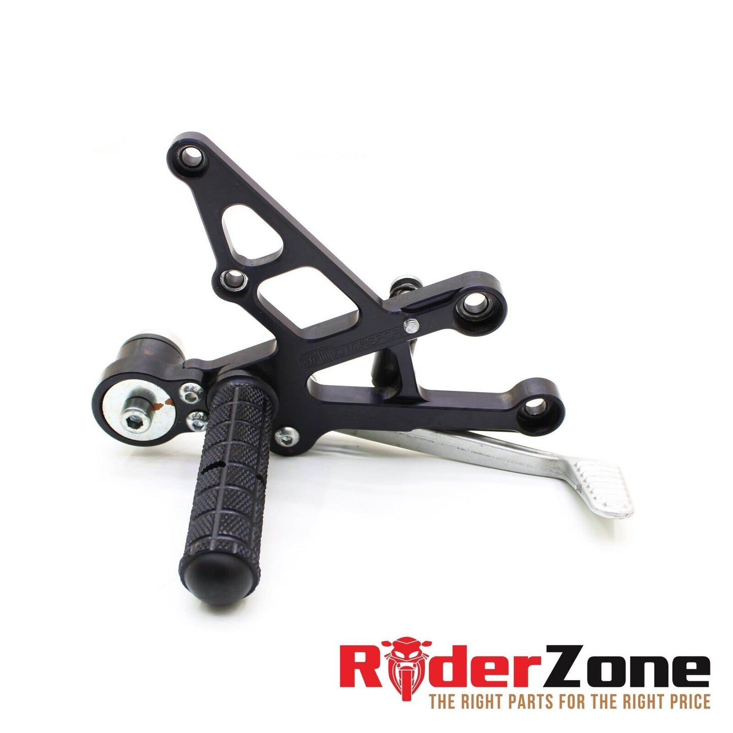 2008 - 2011 HONDA CBR1000RR CFMOTORSPORTS REARSETS BLACK RIGHT LEFT SIDE BOLTS