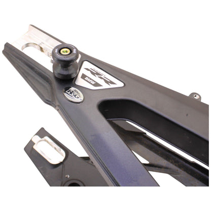 2020 - 2023 BMW S1000RR SWINGARM CHAIN GUIDE SWING ARM BACK SECTION BLACK STOCK