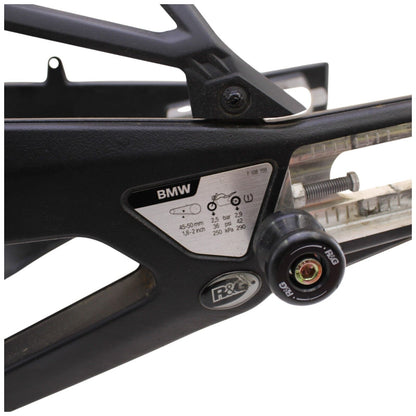 2020 - 2023 BMW S1000RR SWINGARM CHAIN GUIDE SWING ARM BACK SECTION BLACK STOCK