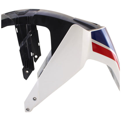 2016 - 2020 Honda CRF1000L  FRONT FENDER WHITE PLASTIC STOCK PART