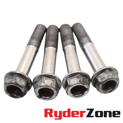 2016 - 2020 Honda CRF1000L FRONT BRAKE CALIPER BOLTS SILVER STRAIGHT