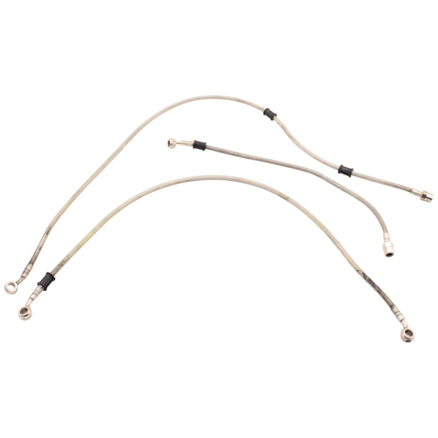 2016 - 2020 Honda CRF1000L STEEL BRAIDED BRAKE LINES ABS HOSES STOCK