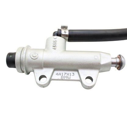 2020 - 2024 BMW S1000RR REAR BRAKE MASTER CYLINDER AND RESERVOIR STOCK SILVER