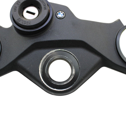 2020 - 2024 BMW S1000RR FORK CLAMP TRIPLE TREE CLAMP TOP BRIDGE BLACK STRAIGHT