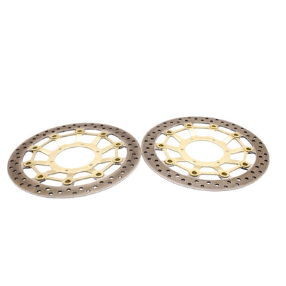 2013 - 2025 HONDA CBR600RR YUTAKA FRONT BRAKE ROTOR DISC SET GOLD 45120-MJC-D11