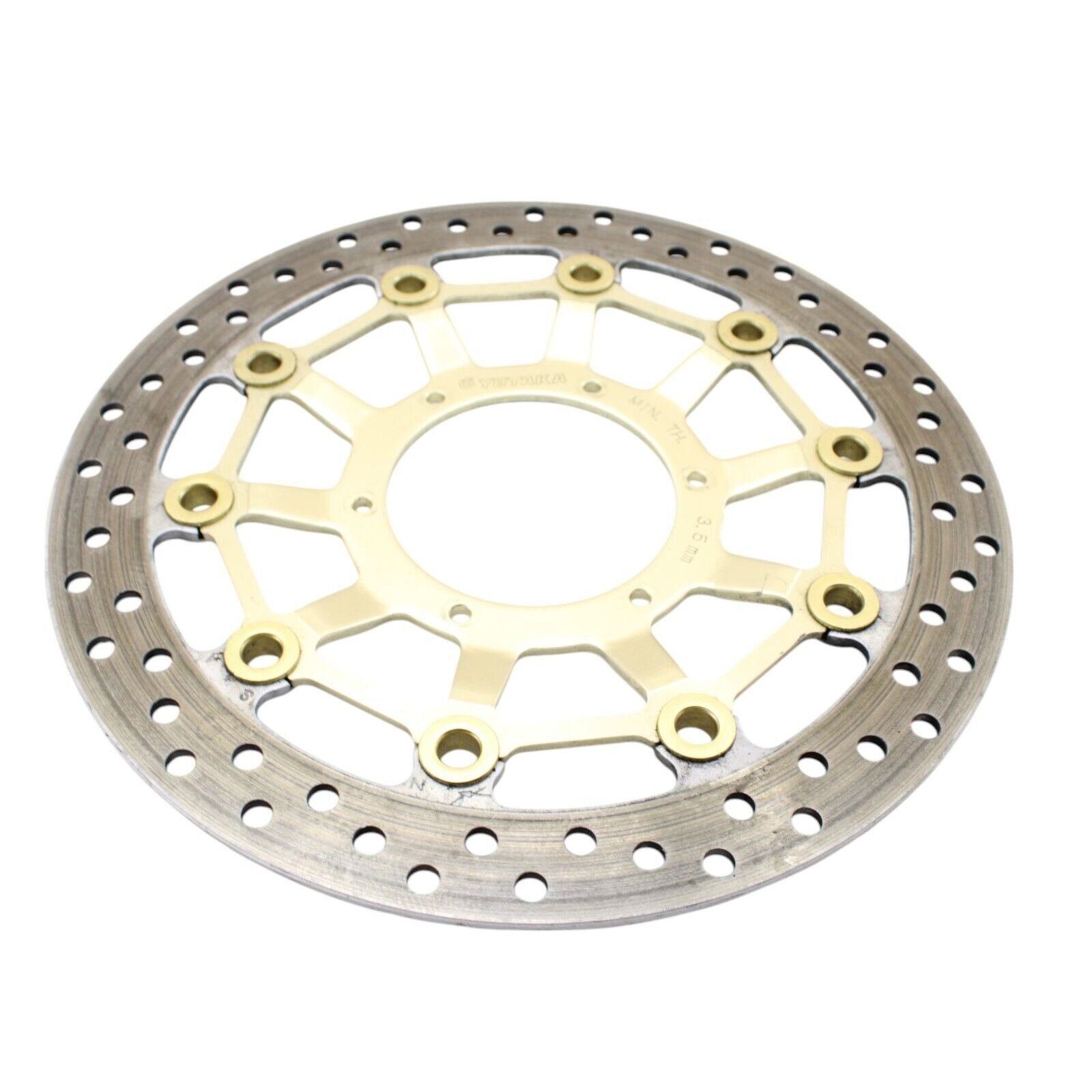 2013 - 2025 HONDA CBR600RR YUTAKA FRONT BRAKE ROTOR DISC SET GOLD