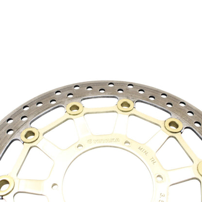 2013 - 2025 HONDA CBR600RR YUTAKA FRONT BRAKE ROTOR DISC SET GOLD 45120-MJC-D11