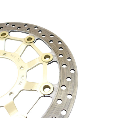 2013 - 2025 HONDA CBR600RR YUTAKA FRONT BRAKE ROTOR DISC SET GOLD 45120-MJC-D11