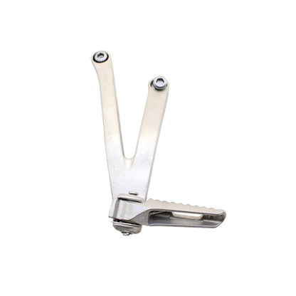 2013 - 2022 HONDA CBR600RR LEFT PASSENGER PEGS SIDE BACK REAR FOOT REST SILVER