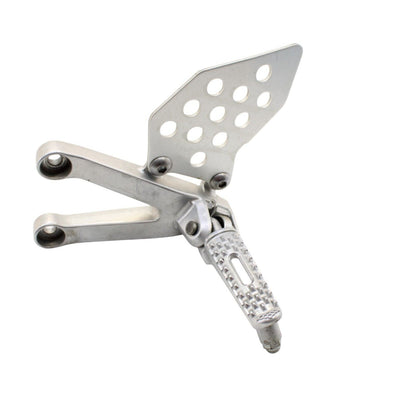 2013 - 2022 HONDA CBR600RR LEFT REARSET Rear Set Driver Foot Peg SILVER STOCK