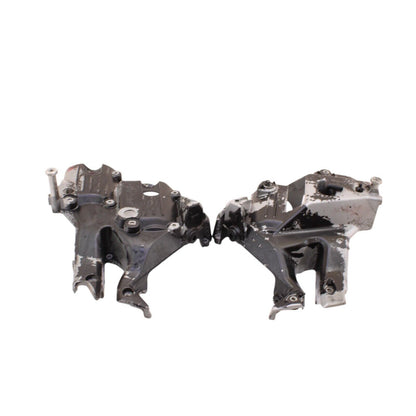 2003 - 2006 DUCATI 999 749 HEADLIGHT BRACKET HEAD LIGHT LAMP FRONT SILVER