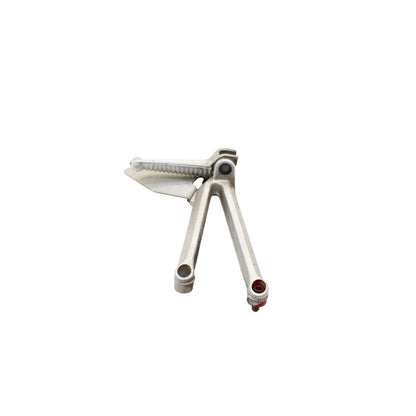 2003 - 2006 DUCATI 999 749 PASSENGER PEGS REAR BACK SET PAIR SILVER HEEL GUARD