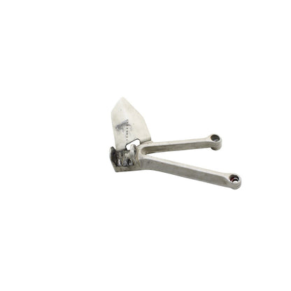 2003 - 2006 DUCATI 999 749 PASSENGER PEGS REAR BACK SET PAIR SILVER HEEL GUARD