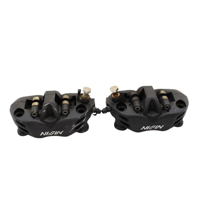 2007 - 2012 KAWASAKI NINJA ZX6R FRONT BRAKE CALIPER SET RIGHT LEFT PAIR W PADS