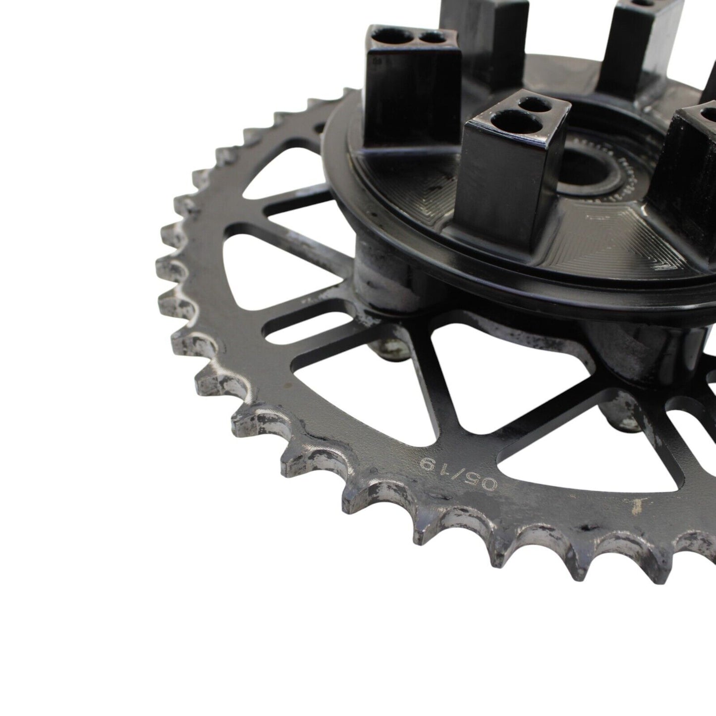 2017 - 2020 Honda CRF1000L REAR SPROCKET WHEEL HUB CARRIER BLACK CUSHIONS BLACK