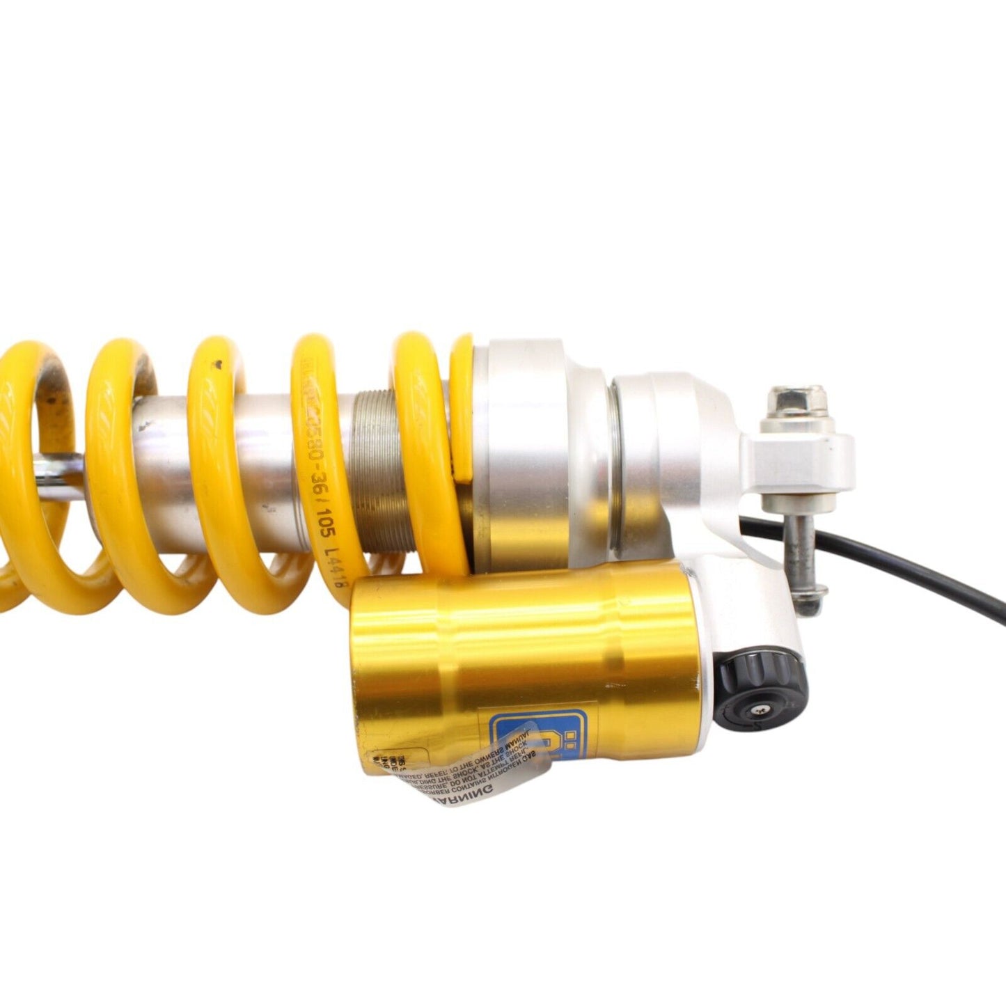 2017 - 2020 Honda CRF1000L OHLINS REAR SHOCK YELLOW SPRING ADJUSTABLE STRAIGHT